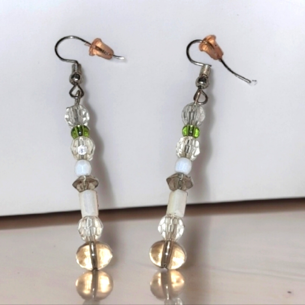 Handmade beaded earrings